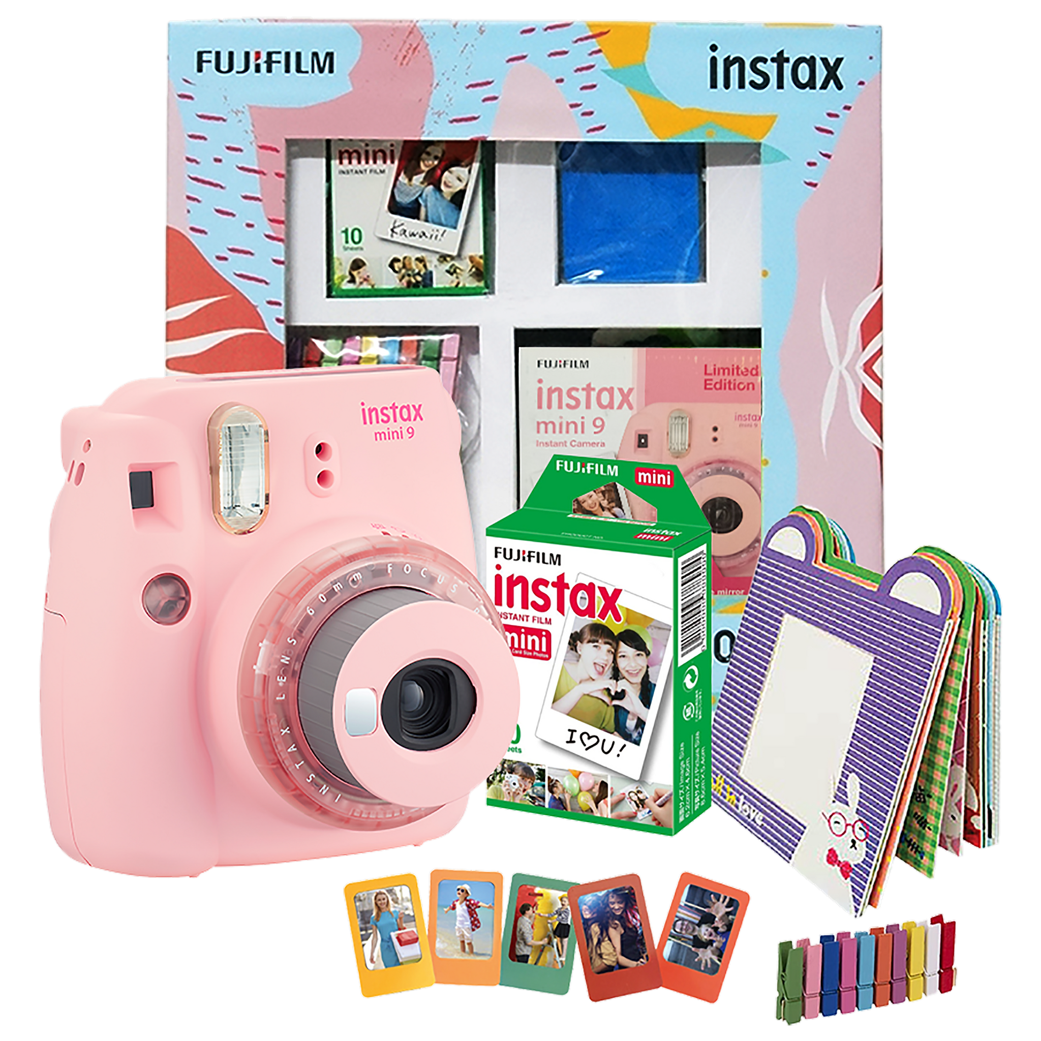 Buy FUJIFILM Instax Mini 9 Delight Box Instant Camera with 10 